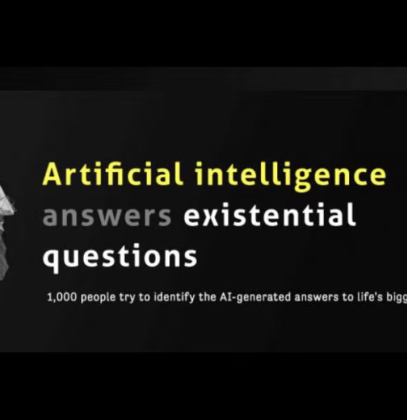 Artificial intelligence answers existential questions